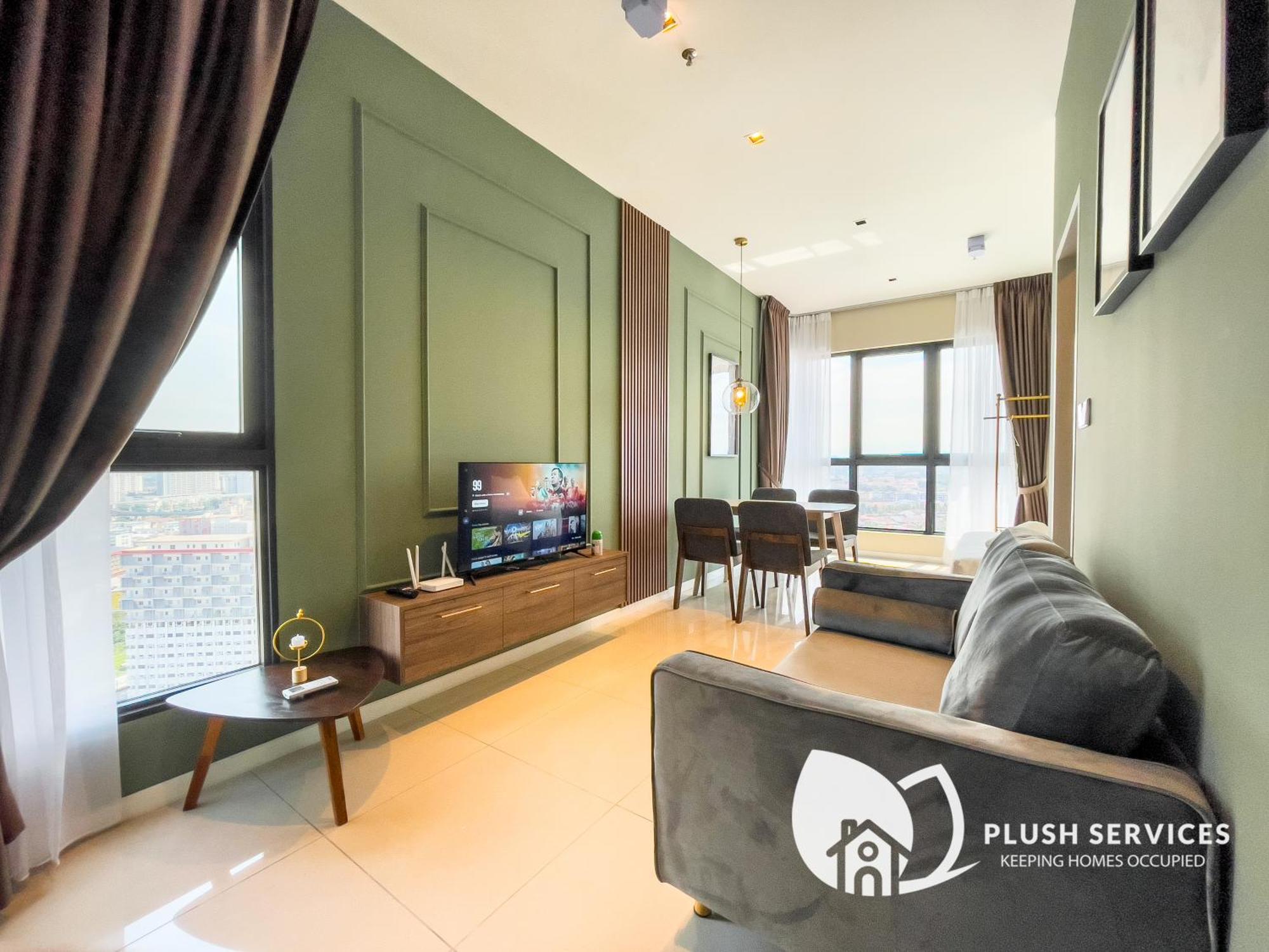 Highpark Suites At Petaling Jaya, Kelana Jaya By Plush Стая снимка